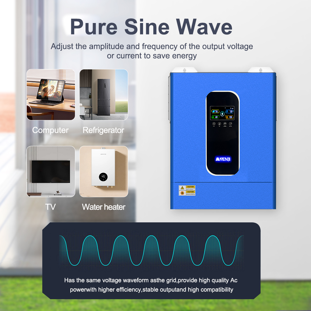 ANENJI 11KW 48V Hybrid Solar I - Hybrid Solar Inverter 5.5Kw Mppt 48V review and price