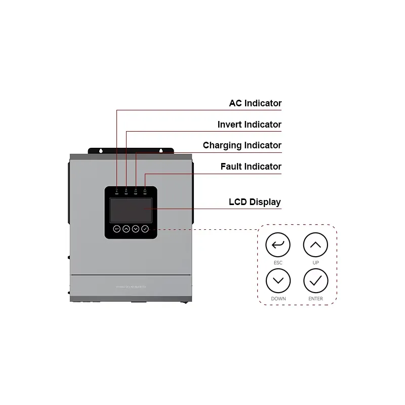 5Kw 6Kw 6.2Kw Off-Grid MPPT So - Off Grid Solar Inverter 48V 6000W review and price