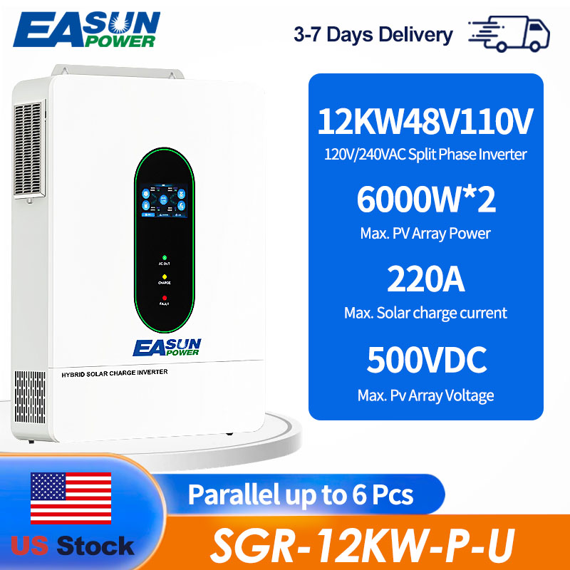EASUN POWER US 12KW 12000W Spl - Grid Tie Inverter Limiter 2000W review and price