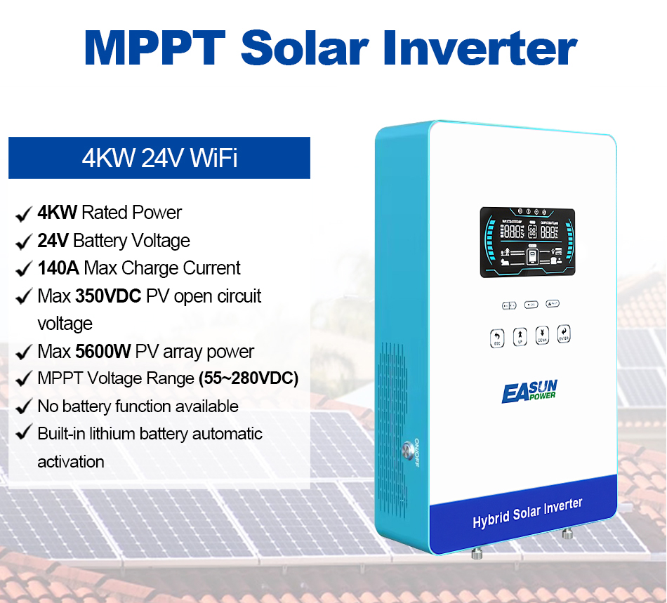 EASUN POWER 4000W 110V Off Gri - Grid Tie Inverter Limiter 2000W review and price